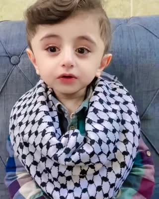 کودک زیبای غزه