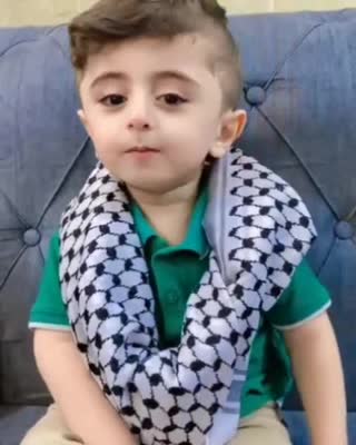 تلاوت زیبای کودک غزه 