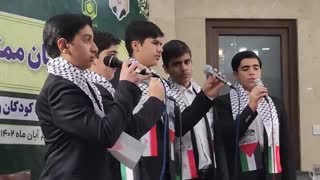 جمع خوانی زیبای قرآن کریم