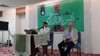 فراز تلاوت حاج مهدی صلاحی در مدینه منوره