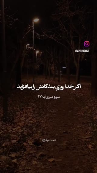 سوره شوری آیه ۲۷