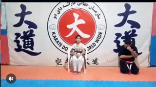 تلاوت قرآن در کلاس کاراته